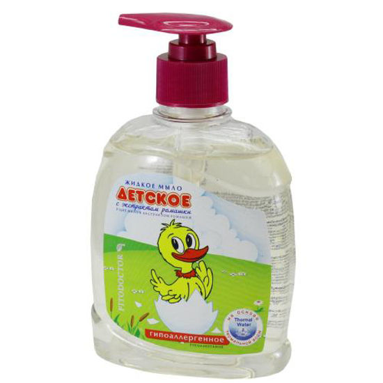 Жидкое мыло детское с экстрактом ромашки гипоаллергенное 300 мл